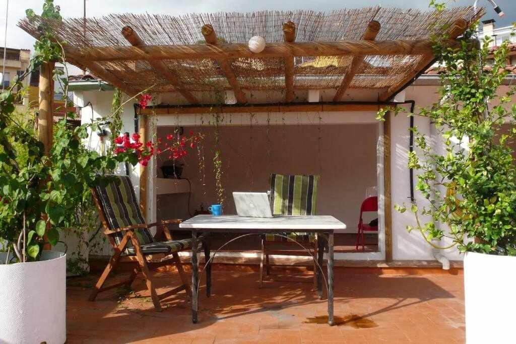 Apartamento Con Increibles Vistas Y Terraza ชีโรนา ภายนอก รูปภาพ